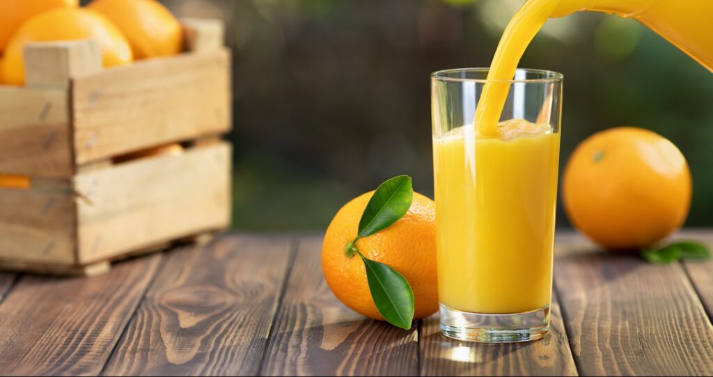 Customer Favourite Freshly Squeezed Orange Juice Is The Star Of The Show