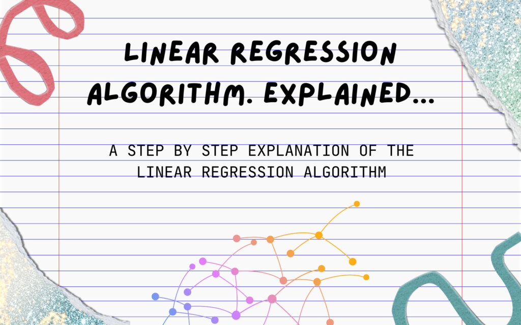 linear regression algorithm