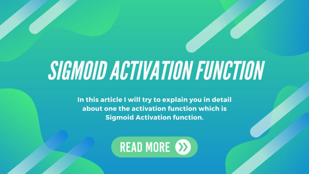 sigmoid function