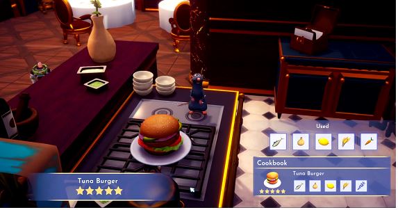 tuna burger dreamlight valley