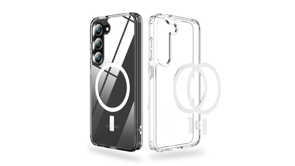 Samsung S23 MagSafe Silicone Clear Case