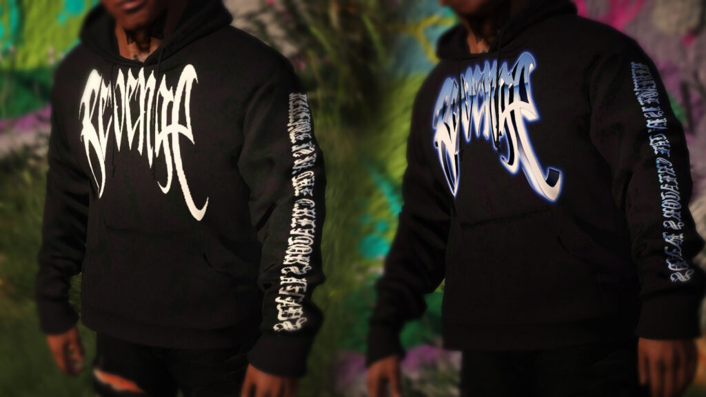 Sizing and Options for Juice Wrld's 'Revenge' Hoodie