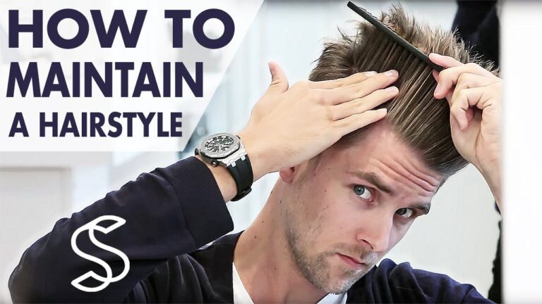 Maintain Your Men’s Haircut