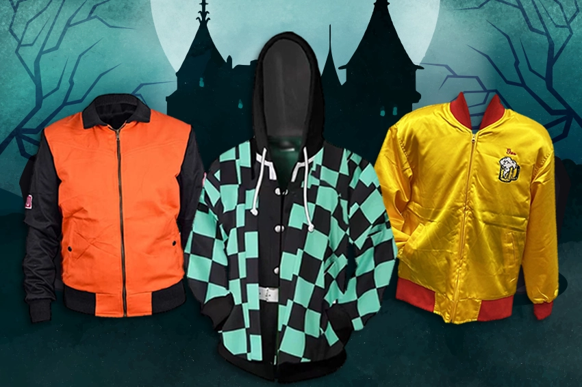 Express Your Anime Fandom with Deutsch Jacke's Anime Jackets
