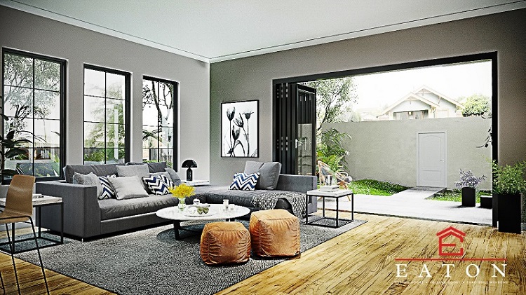 custom color sliding doors