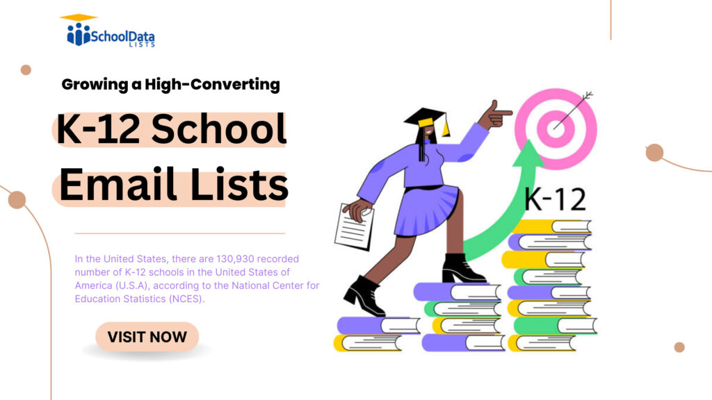 k 12 email list