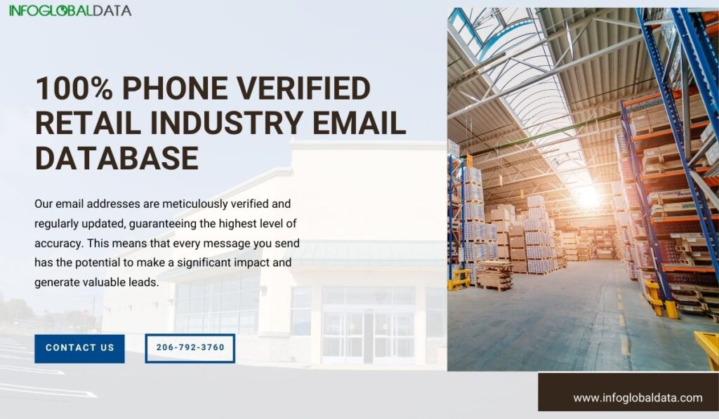 buy retail industry email lists
