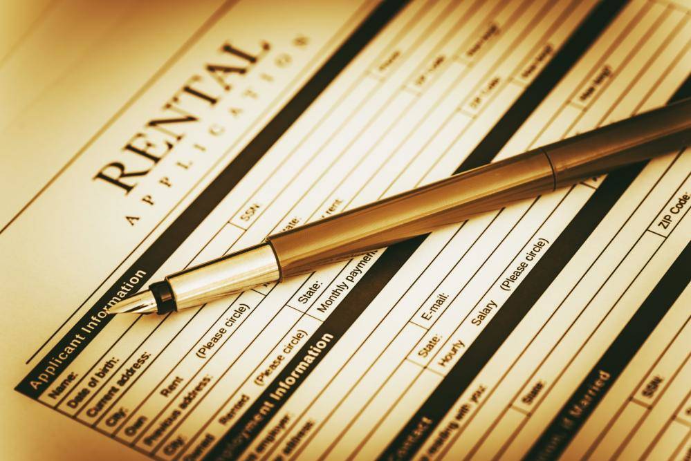 rental application