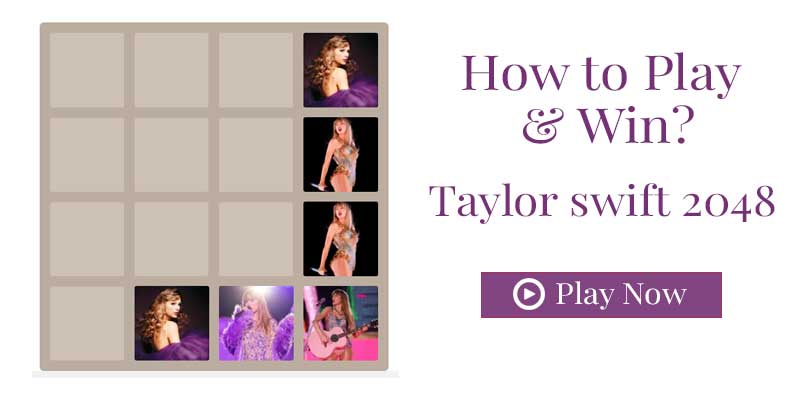 Taylor Swift 2048 game