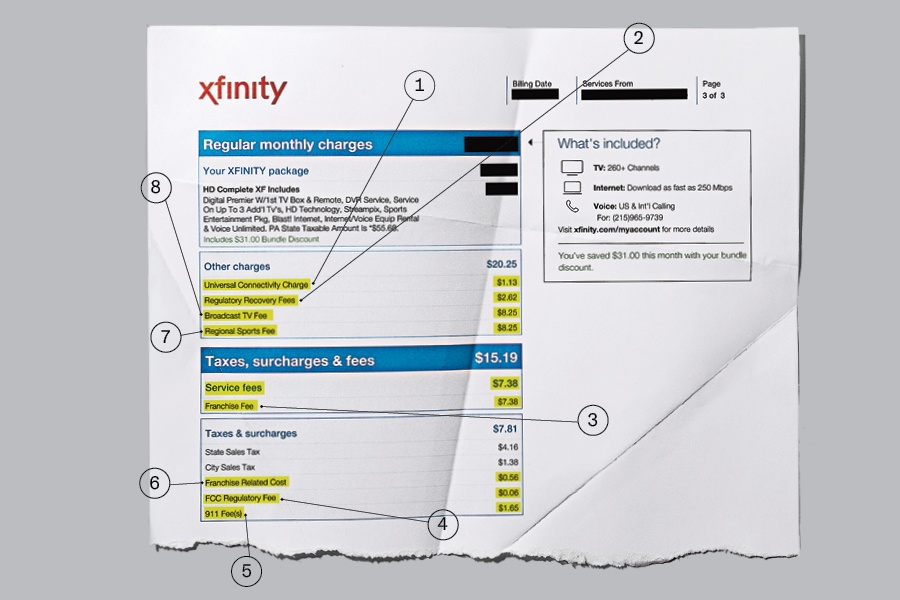 xfinity bill online